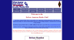 Desktop Screenshot of desotoarc.org